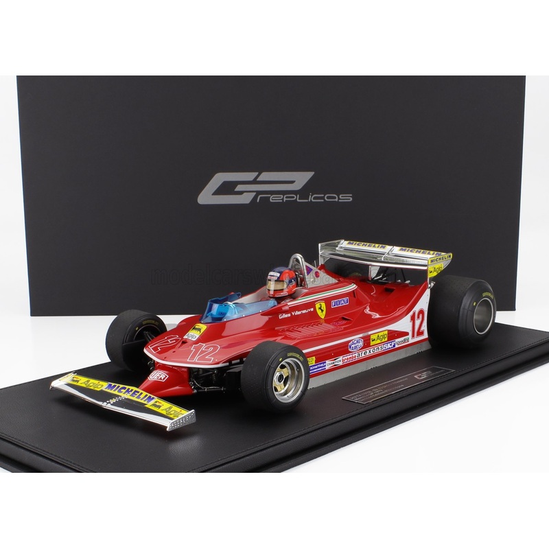 FERRARI | F1  312T4 N 12 MONACO GP (with pilot figure) 1979 GILLES VILLENEUVE