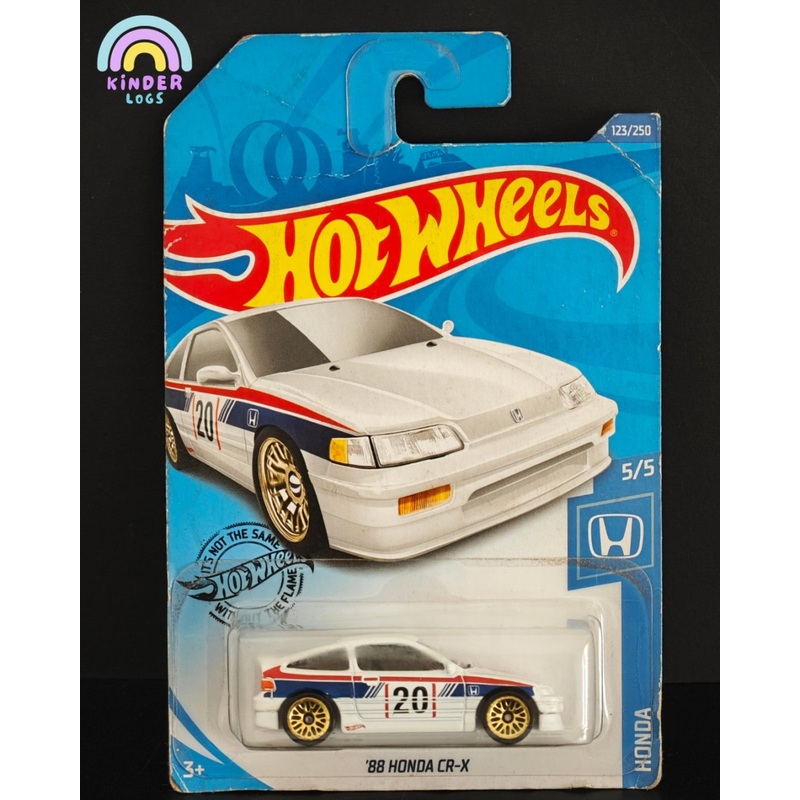 Hot Wheels 1988 Honda CR-X – White (Imported)