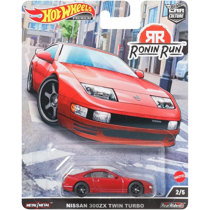 Hot Wheels Car Culture Ronin Run – Nissan 300ZX Twin Turbo HCK12 Red