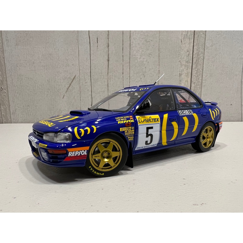 Subaru Impreza 1995 Monte-Carlo (#5) – 1:18 Scale Diecast Model Car