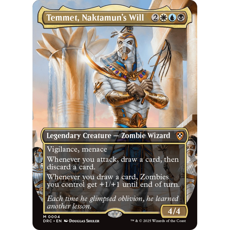 Temmet, Naktamun’s Will (Borderless) [Aetherdrift Commander]