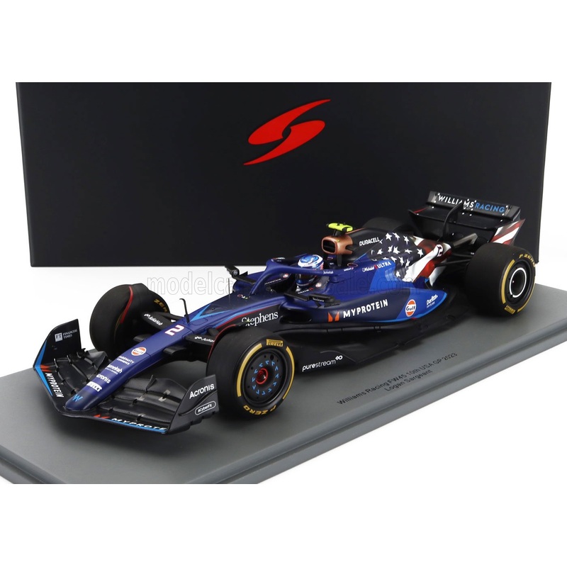 WILLIAMS | F1  FW45 TEAM WILLIAMS RACING GULF N 2 AUSTIN USA GP 2023 LOGAN SARGEANT