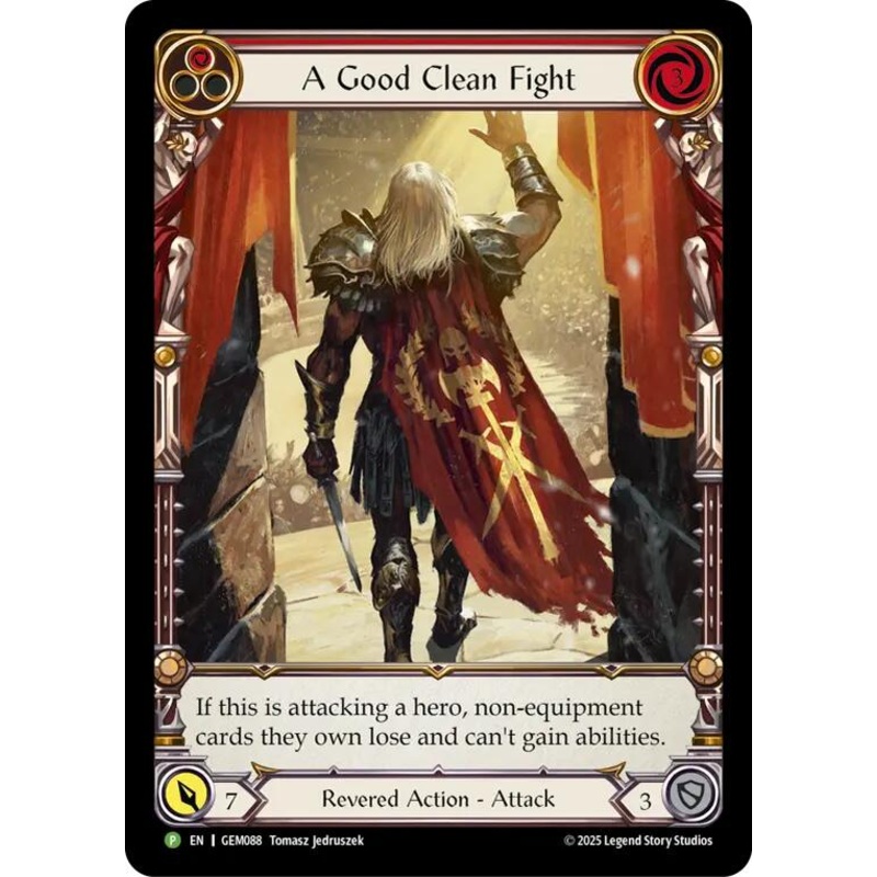 A Good Clean Fight [GEM088] (GEM Pack 3)  Rainbow Foil