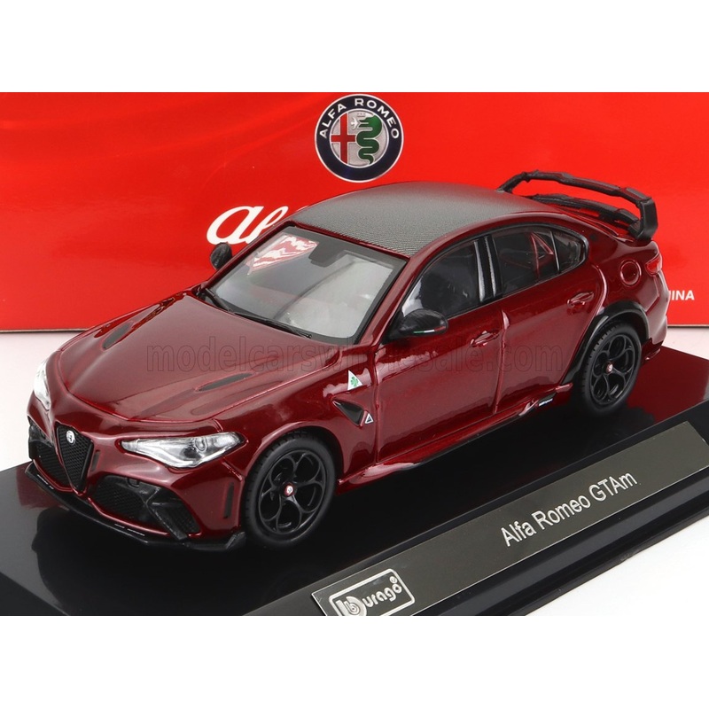 ALFA ROMEO | GIULIA GTAm 2020 – WITH HARD SHOWCASE – EXCLUSIVE CARMODEL | ROSSO GTA – MET