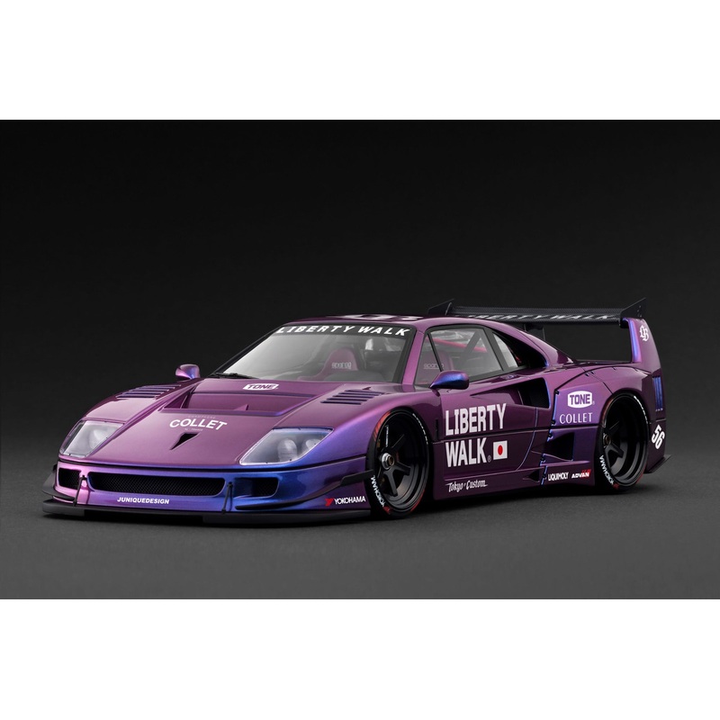 *PREORDER* Ignition Model 1:18 LB-WORKS 40 Purple Metallic