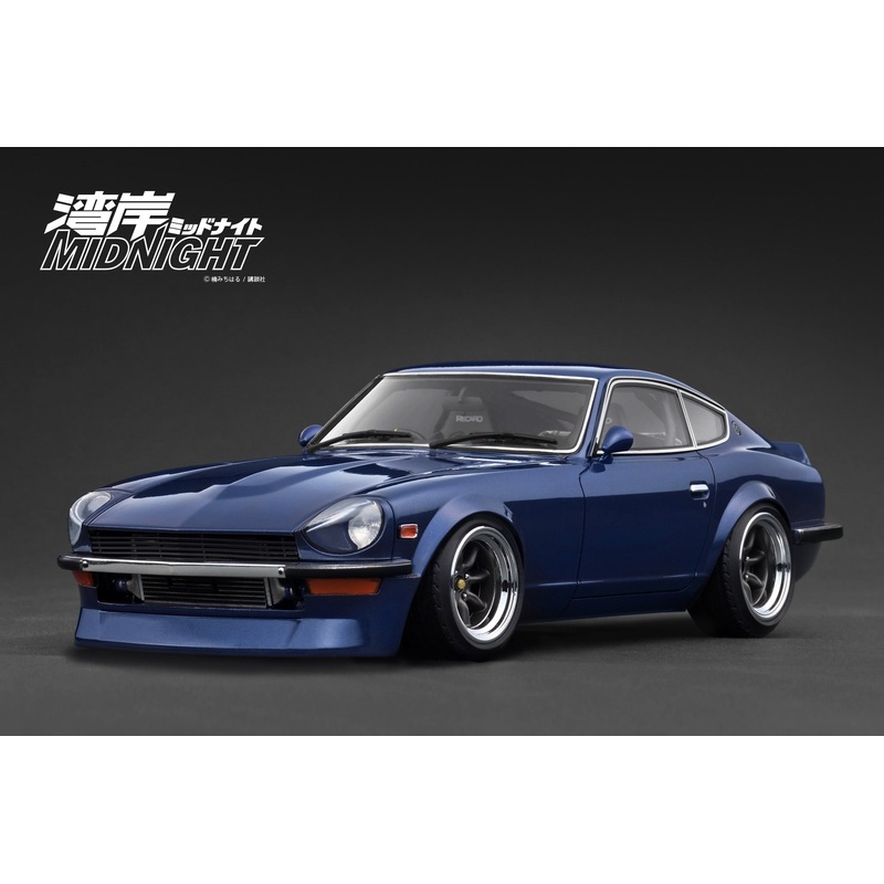 *PREORDER* Ignition Model 1:18 Nissan Fairlady Z (S30) Blue MIDNIGHT Devil’s Z