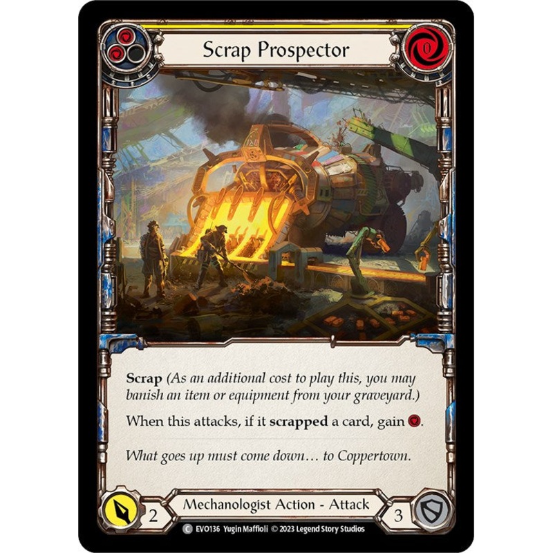 Scrap Prospector (Yellow) [EVO136] (Bright Lights)