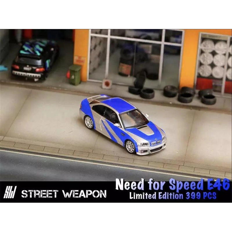 STREET WARRIOR 1/64 E46 M3 NEED FOR SPEED LIVERY