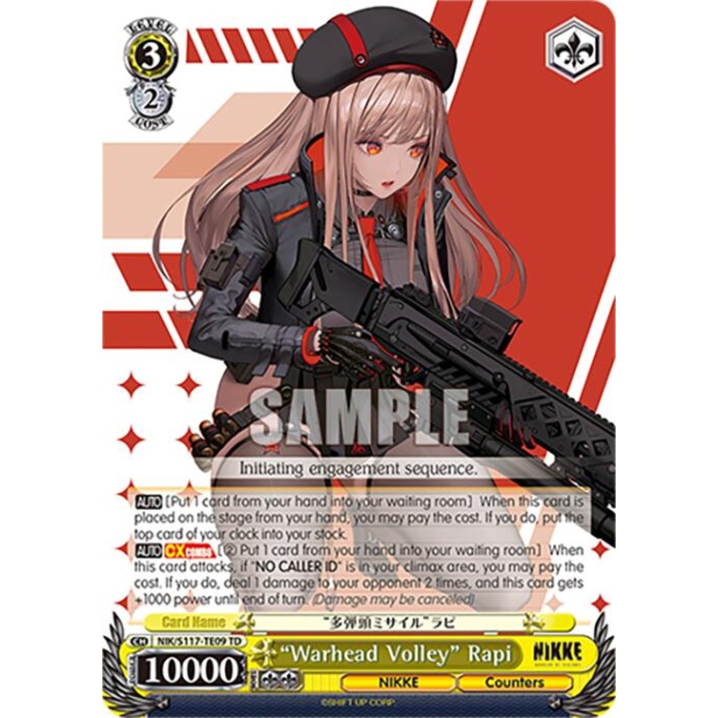 Warhead Volley Rapi (NIK/S117-TE09 TD) [GODDESS OF VICTORY: NIKKE]