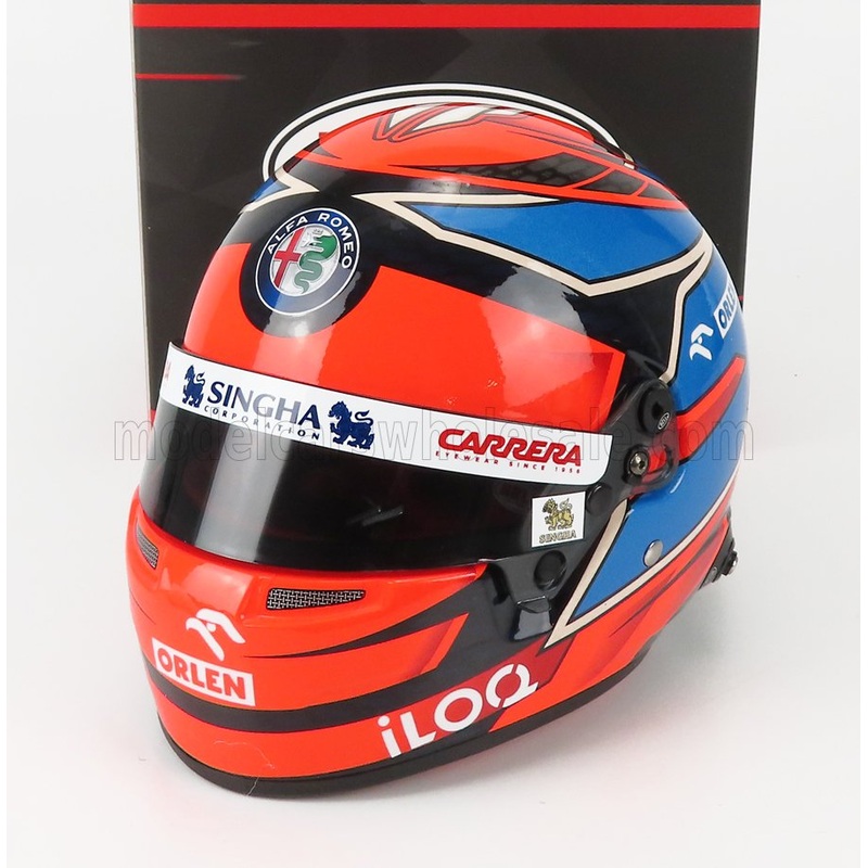 BELL HELMET | F1  CASCO HELMET ALFA ROMEO C41 TEAM ORLEN RACING N 7 EMILIA ROMAGNA IMOLA GP 2021 KIMI RAIKKONEN