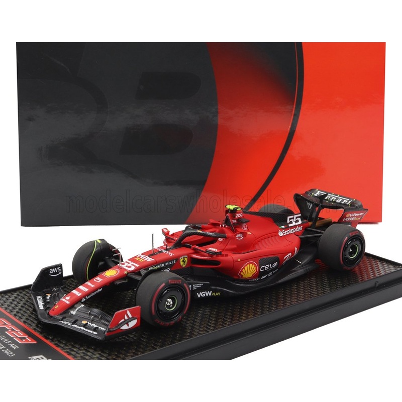 FERRARI | F1  SF-23 TEAM SCUDERIA FERRARI N 55 4th BAHRAIN GP 2023 CARLOS SAINZ