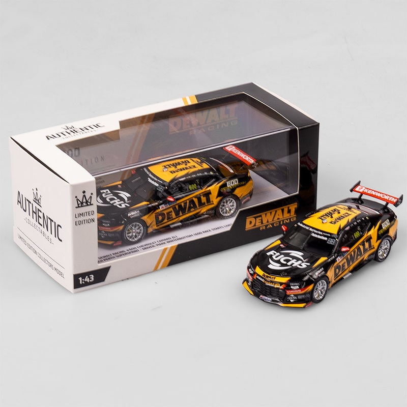 Mark Winterbottom – DEWALT Racing #600 Chevrolet Camaro ZL1 – 2023 Perth SuperSprint (Winterbottom 600 Races) – 1:43 Scale Diecast Model – AUTHENTIC COLLECTABLES