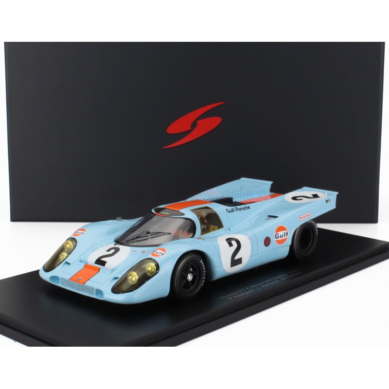 PORSCHE | 917K 4.5L GULF TEAM JOHN WYER AUTOMOTIVE ENGINEERING N 2 WINNER 24h DAYTONA 1970 PEDRO RODRIGUEZ – LEO KINNUNEN – BRIAN REDMAN
