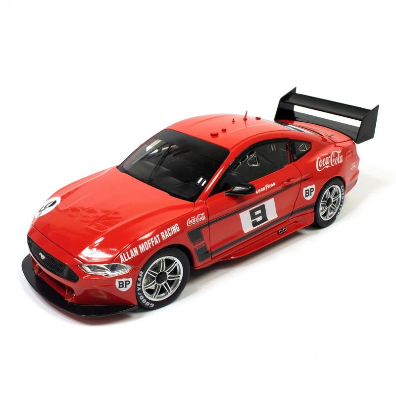 *PRE-ORDER* ALLAN MOFFAT – FORD MUSTANG-ALLAN MOFFAT RACING- ALLAN MOFFAT #9 – 1969 COCA-COLA TRANS AM BOSS 302 – RETRO LIVERY – 1:43 SCALE DIECAST MODEL – BIANTE