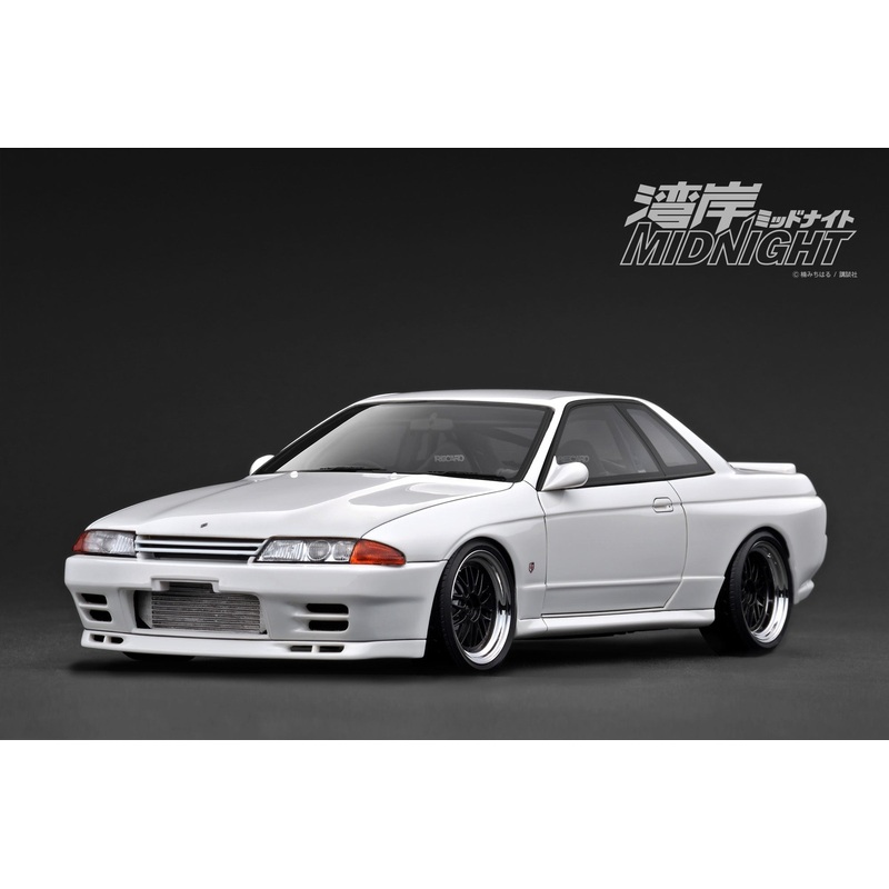 *PREORDER* Ignition Model 1:18 Nissan Skyline GT-R (R32) White MIDNIGHT Reina’s R