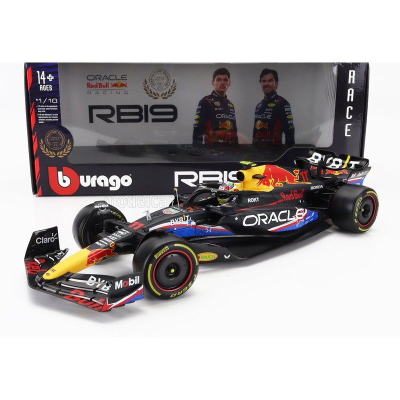 RED BULL | F1  RB19 TEAM ORACLE RED BULL RACING N 11 4th AUSTIN USA GP 2023 SERGIO PEREZ | MATT BLUE