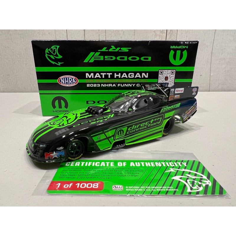 Matt Hagan 2023 Direct Connection 1:24 Funny Car NHRA Diecast