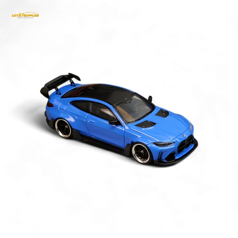 (Pre-Order) SW BMW G82 M4 Wide-Body Modified – Portimao Blue 1:64