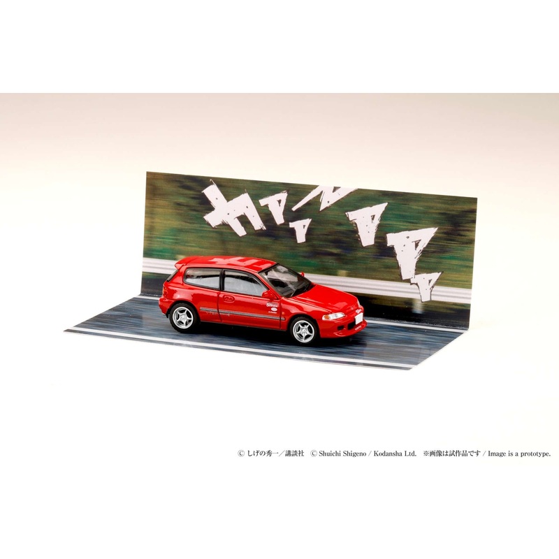 *PREORDER* Hobby Japan 1:64 Honda CIVIC (EG6) Myogi Night Kids / INITIAL D Shingo Shoji VS Takumi Fujiwara