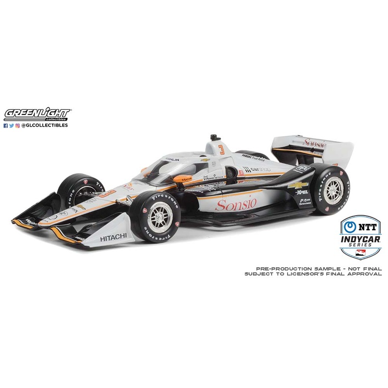 Scott McLaughlin #3 2022 Sonsio Vehicle Protection / Team Penske 1:18 Scale IndyCar Diecast