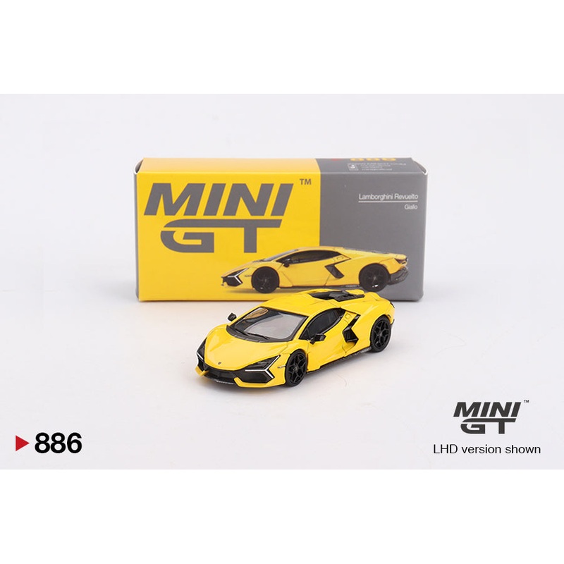 Mini GT 1:64 Lamborghini Revuelto Giallo (MGT00886-CH)