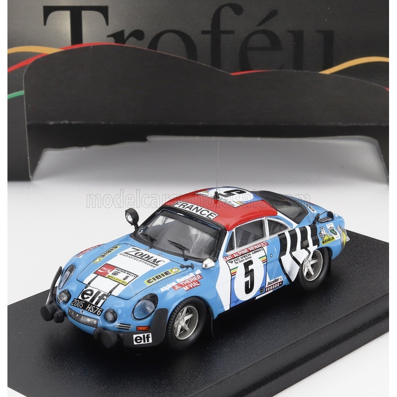 RENAULT | ALPINE A110 (night version) N 5 RALLY EAST AFRICAN SAFARI 1975 JEAN LUC THERIER – MICHEL VIAL
