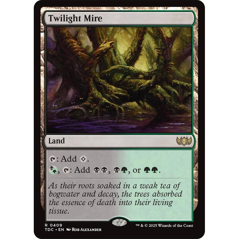 Twilight Mire [Tarkir: Dragonstorm Commander]