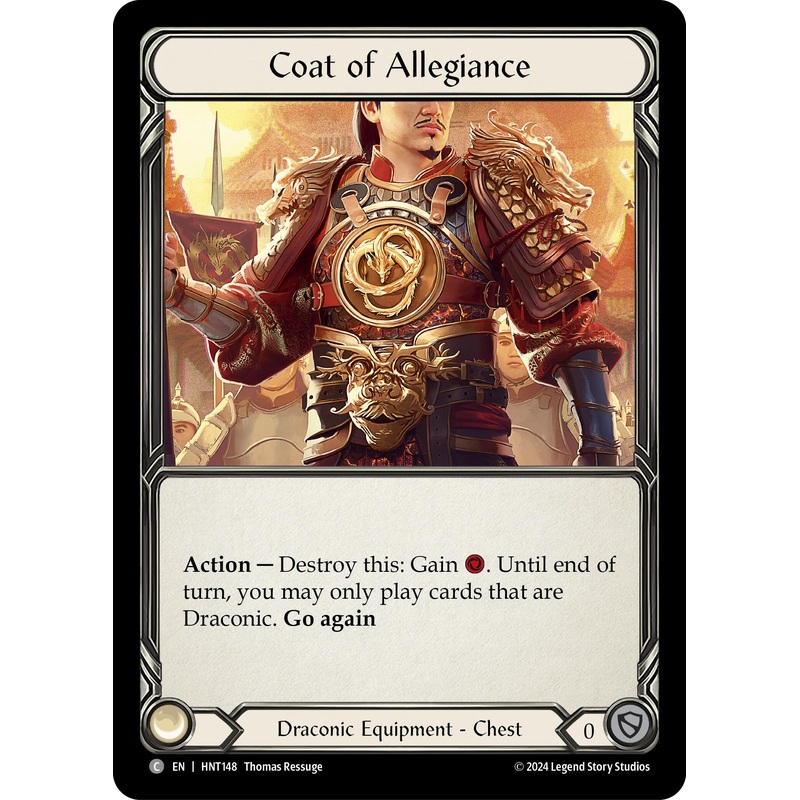 Coat of Allegiance [HNT148] (The Hunted)