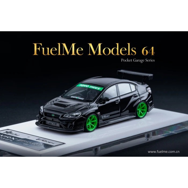 FuelMe 1/64 Varis Subaru WRX STI (VAB/S4 WB) Varis Gun Metal