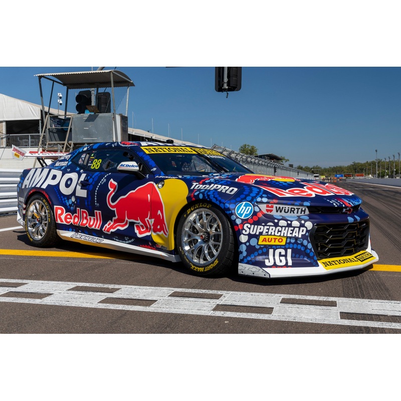 *PRE-ORDER* CHEVROLET CAMARO GEN3 ZL1  RED BULL AMPOL RACING – FEENEY #88 – 2023 Betr Darwin Triple Crown Race 14 WINNER – Indigenous Livery – 1:43 Scale Diecast Model – BIANTE