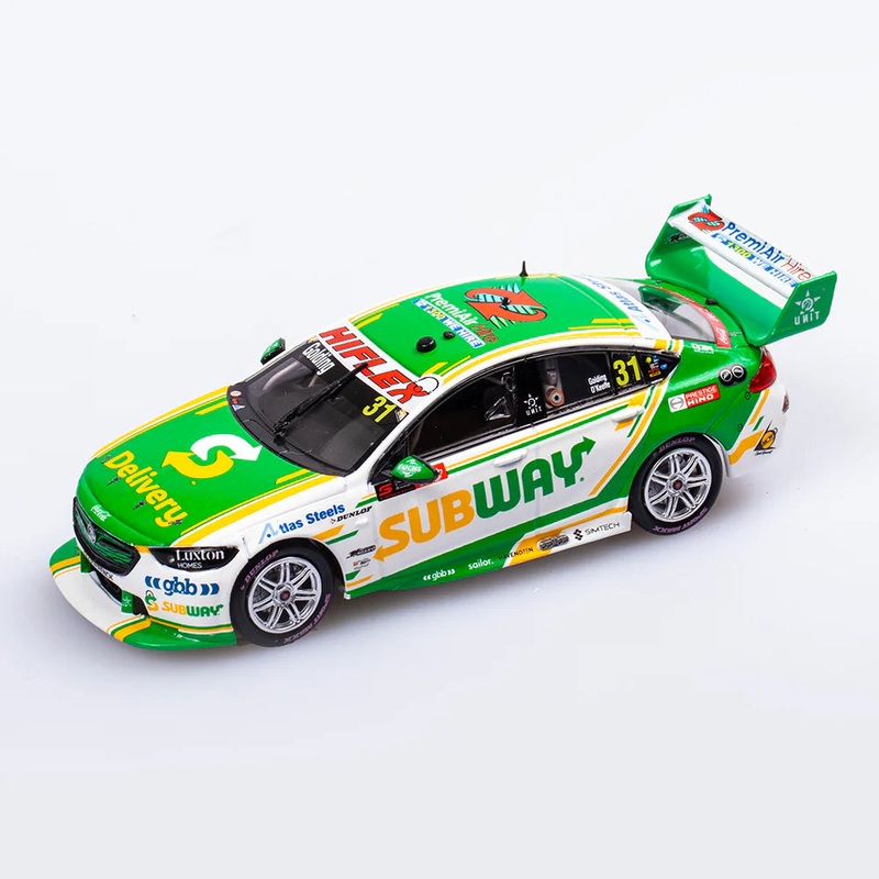 PremiAir Subway Racing #31 Holden ZB Commodore – 2022 Repco Bathurst 1000 – James Golding – 1:43 Scale Diecast Model –