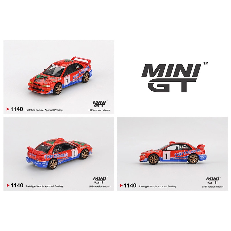 *PREORDER* MINI GT 1:64 Subaru Impreza WRC97 #1  1999 DRM Champion