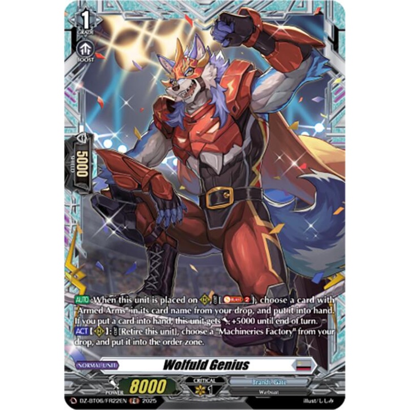 Wolfuld Genius (DZ-BT06/FR22EN) [Generation Dragenesis]