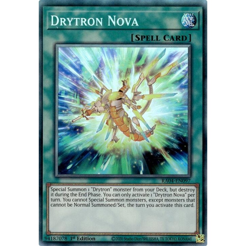 Drytron Nova [RA04-EN097] Prismatic Collector’s Rare