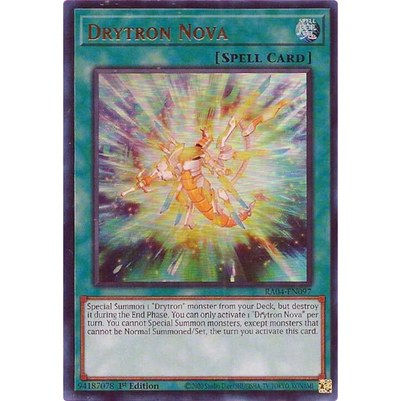 Drytron Nova [RA04-EN097] Ultra Rare