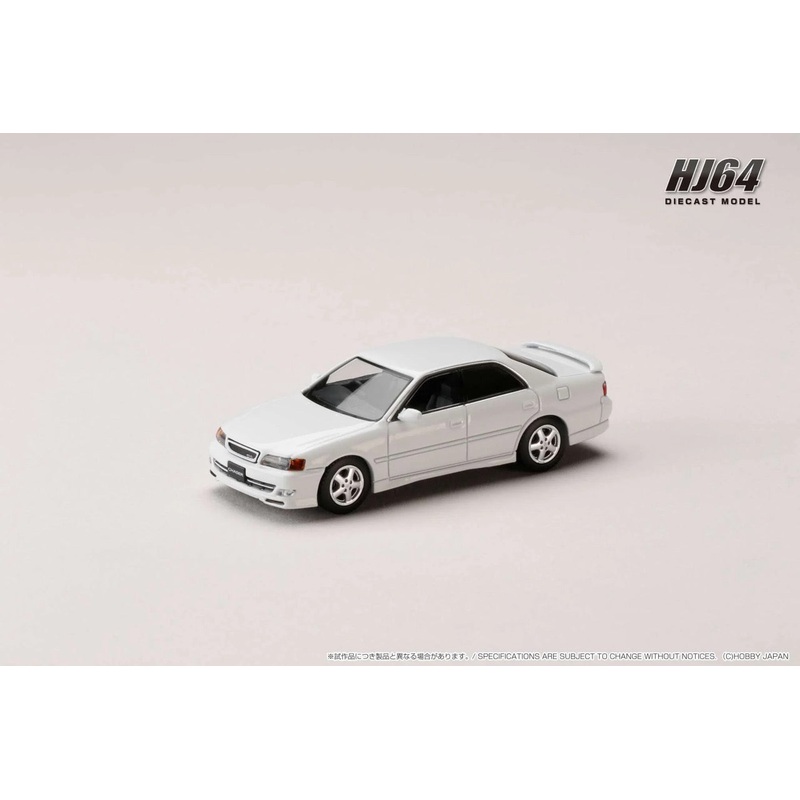 Hobby Japan 1:64 Toyota CHASER TOURER V (JZX100) 1998 / Mesh Front Grill SUPER WHITE II (HJ643072W)