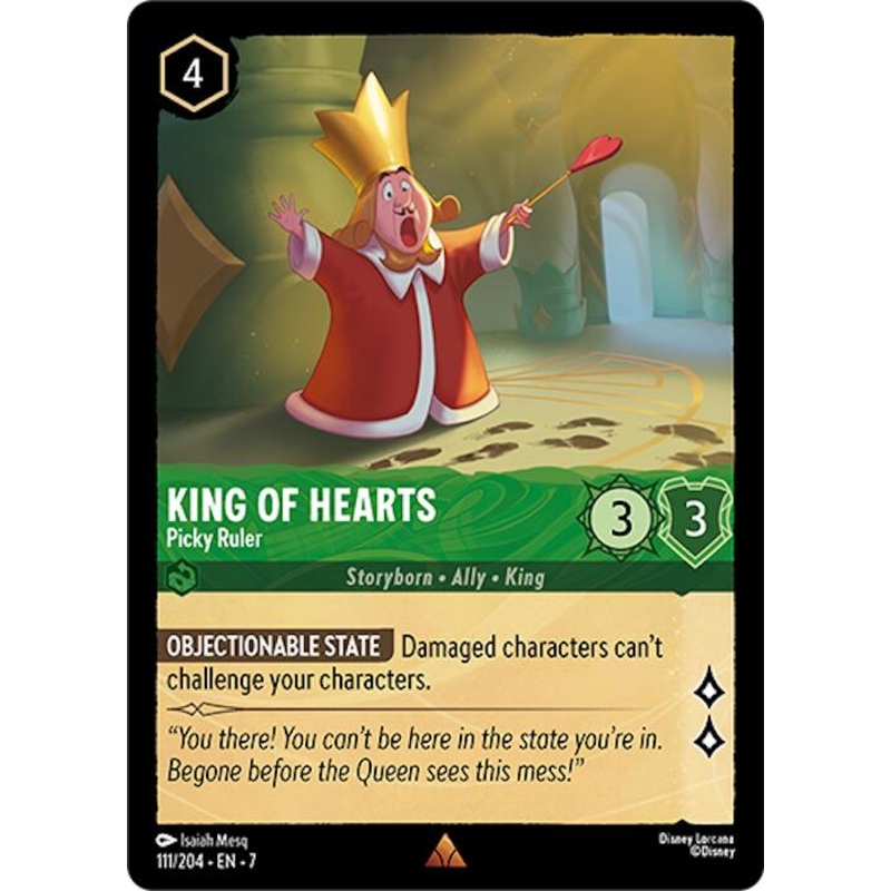 King of Hearts – Picky Ruler (111/204) [Archazia’s Island]