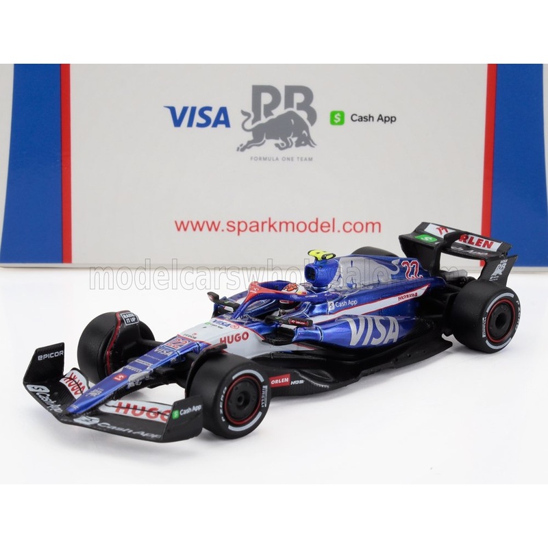 RACING BULLS | F1 VCARB-01 TEAM VISA CASH APP N 22 SEASON 2024 YUKI TSUNODA