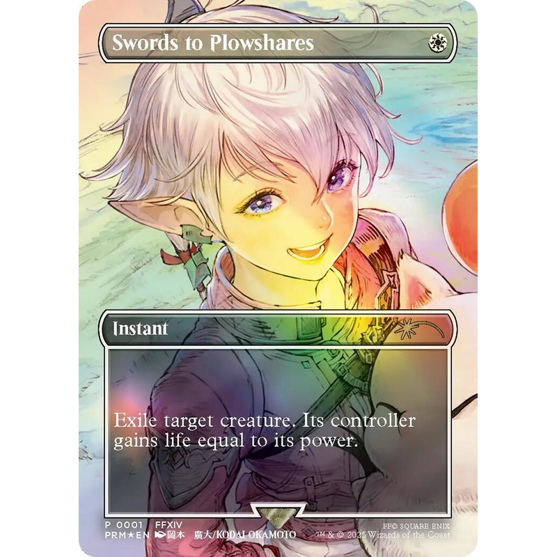 Swords to Plowshares (Borderless) [MagicFest 2025]