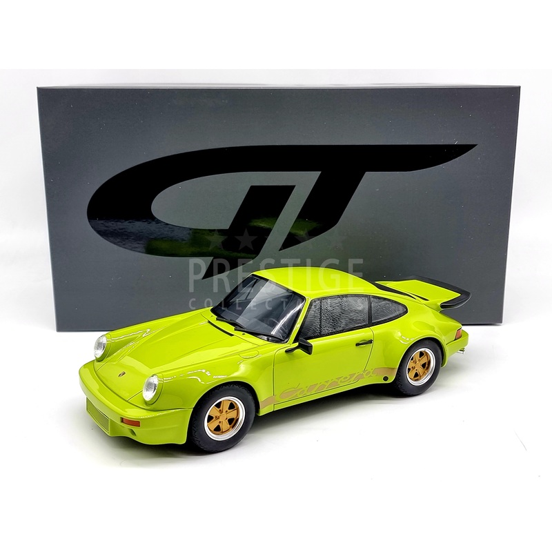 GT Spirit 1974 Porsche 911 Carrera 3.0 RS Green 1:18 Scale GT822 – New