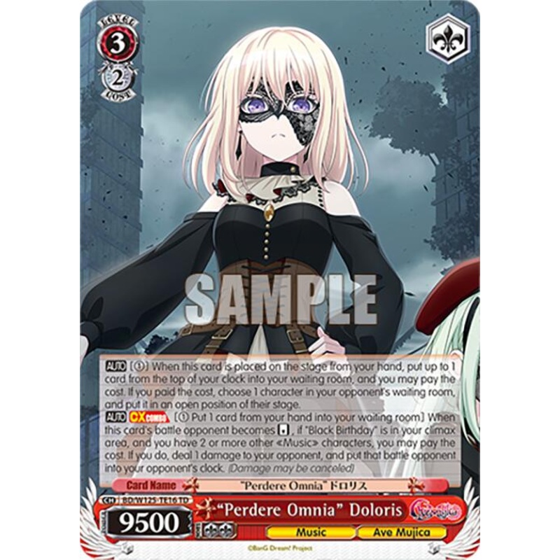 Perdere Omnia Doloris (BD/W125-TE16) [MyGO!!!!! x Ave Mujica]