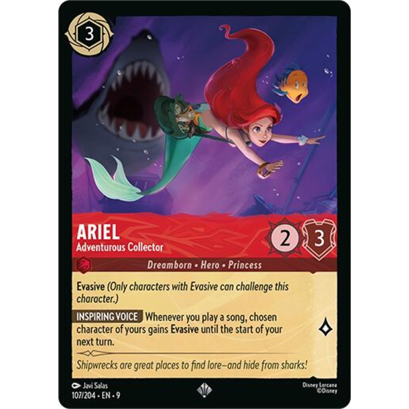 Ariel – Adventurous Collector (107/204) [Fabled]
