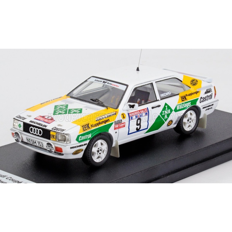 AUDI | QUATTRO COUPE N 9 2nd RALLY HUNSRUCK 1987 ARMIN SCHWARZ – HANS JOACHIM HOSCH