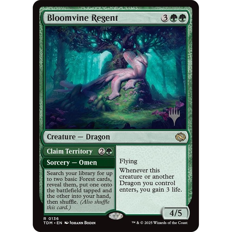 Bloomvine Regent [Tarkir: Dragonstorm Promos]