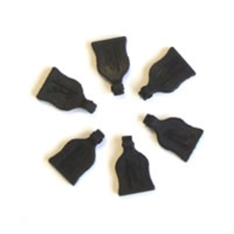 Body Clip Rubber Pull Tabs – 6pcs