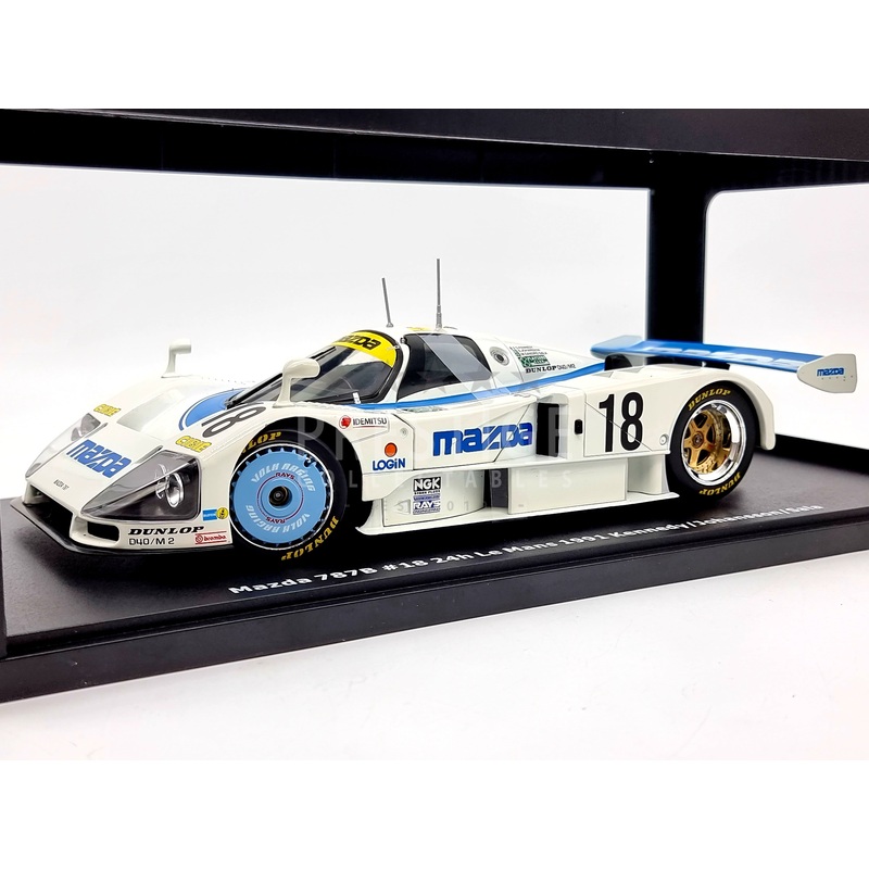 CMR 1991 Mazda 787B #18 24hr LeMans Kennedy / Johansson / Sala 1:18 Scale – New