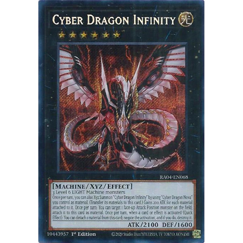 Cyber Dragon Infinity [RA04-EN068] Secret Rare