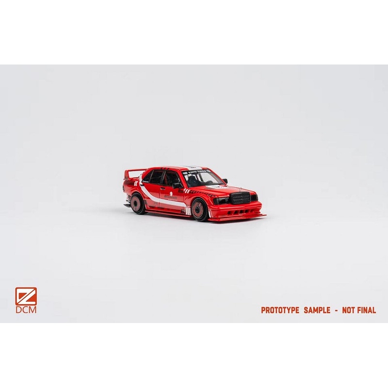 DCM 1/64 90E W201 Restomod Red White Livery