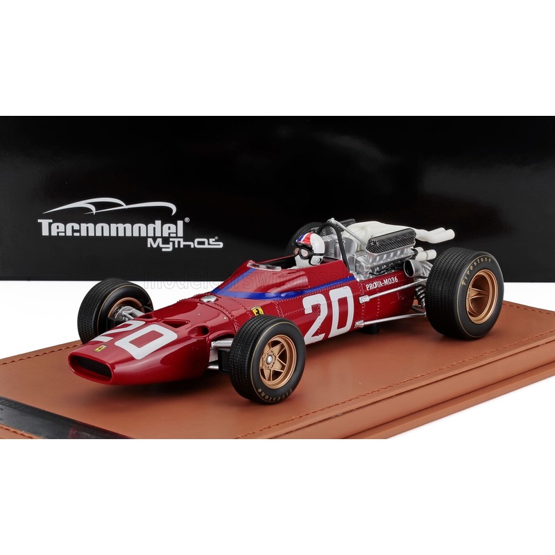 FERRARI – F1 312 F1-67 N 20 DUTCH GP with pilot figure) 1967 CHRIS AMON – RED