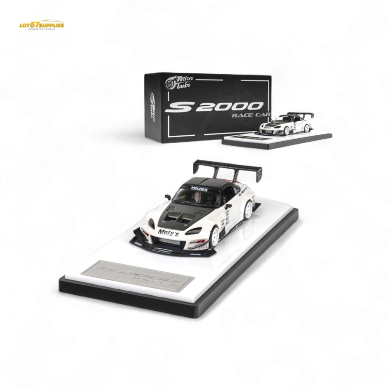 Microturbo Custom S2000 – Metallic White TOP FUEL 1:64